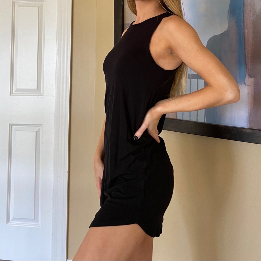 H&M black dress
